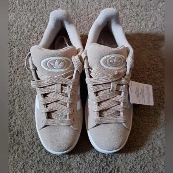 adidas gazelle silver green womens Adidas Campus 00s | Women's | (40th) Wonder Beige/White/Gum